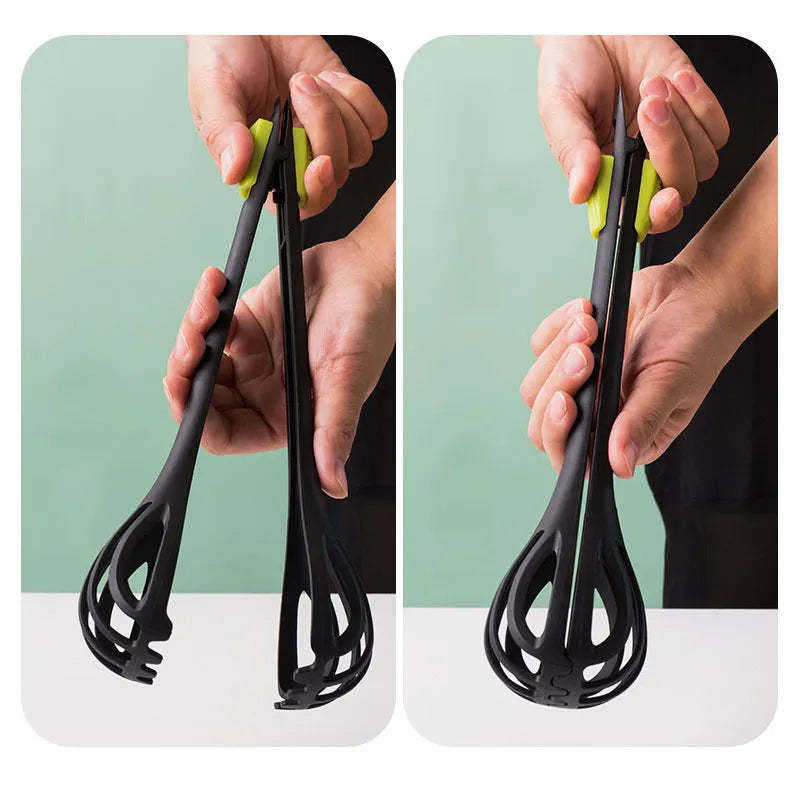 Pinza de Plastico Multifunción - Batidor de Huevo - 3 en 1