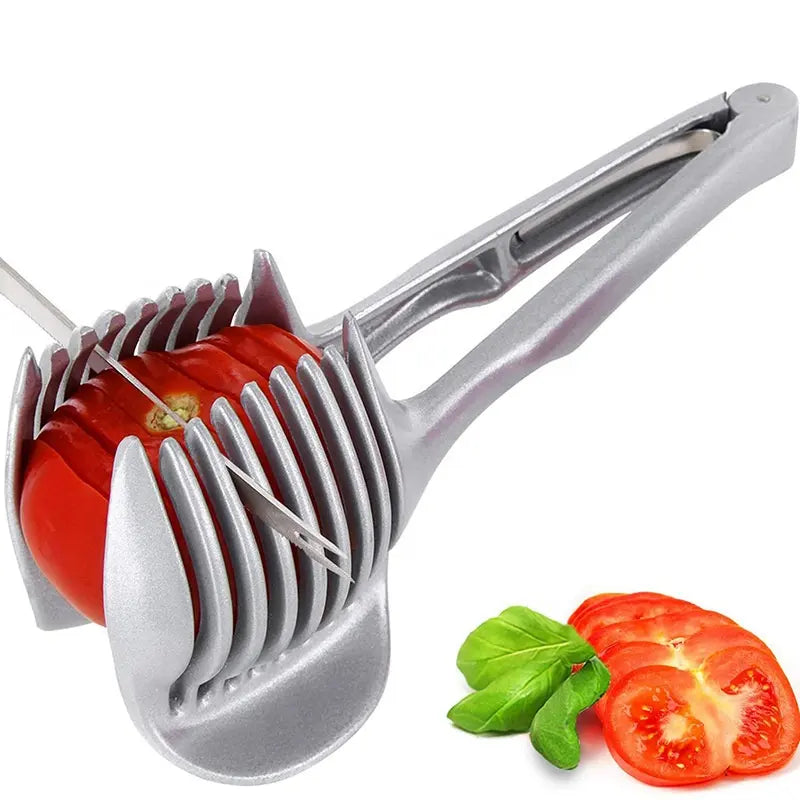 Pinza de Acero Inoxidable para Cortar Verduras y Frutas en Rebanadas