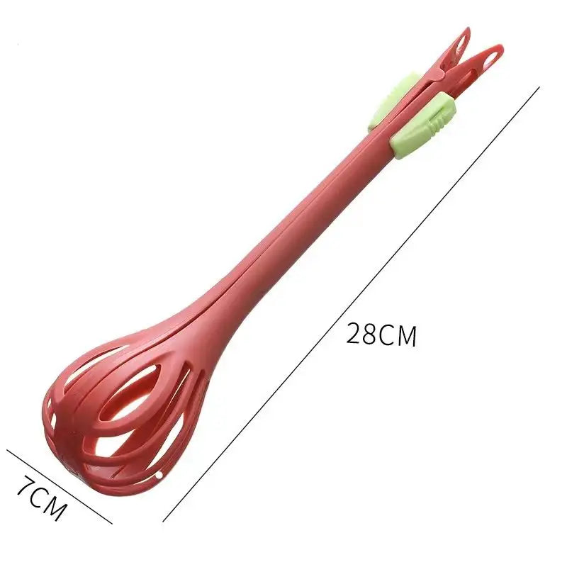 Pinza de Plastico Multifunción - Batidor de Huevo - 3 en 1