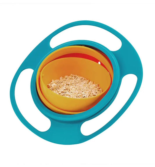 Bowl Plato Giratorio 360º Anti-derrame de Bebe 200ml Libre de BPA