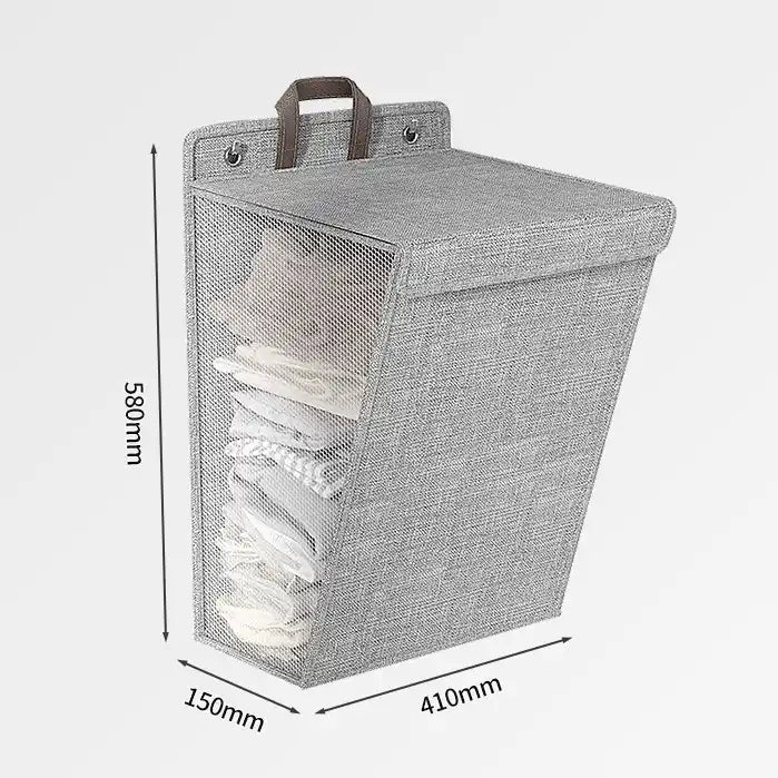 Cesta plegable de almacenamiento ropa para colgar pared