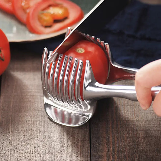 Pinza de Acero Inoxidable para Cortar Verduras y Frutas en Rebanadas