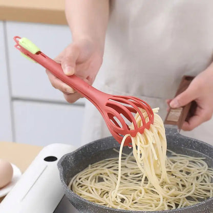 Pinza de Plastico Multifunción - Batidor de Huevo - 3 en 1